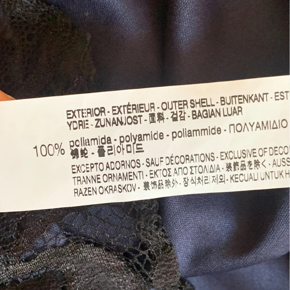 Zara Lace Overlay Mini Dress - Picture 8 of 8